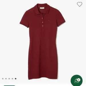 Lacoste | Dresses | Lacoste Nwot Burgundy Polo Shirt Dress